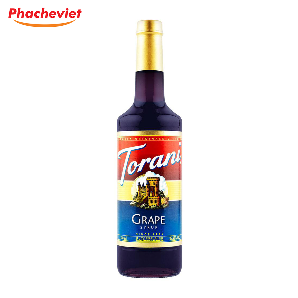 Syrup Torani Nho Grape 750ml