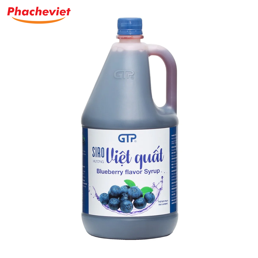 Syrup Việt Quất 1.9L GTP