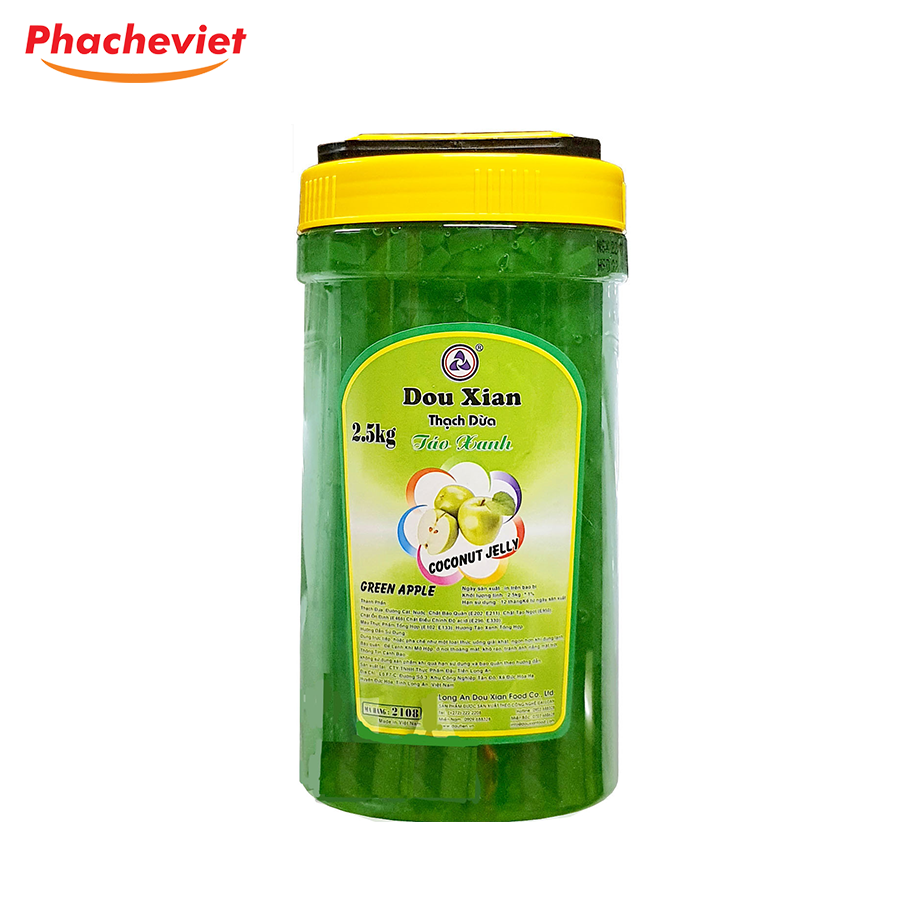 Thạch Dừa Douxian Táo xanh 2.5kg