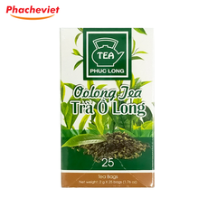 Trà Oolong Túi Lọc Phúc Long - hộp 50gr 25 gói