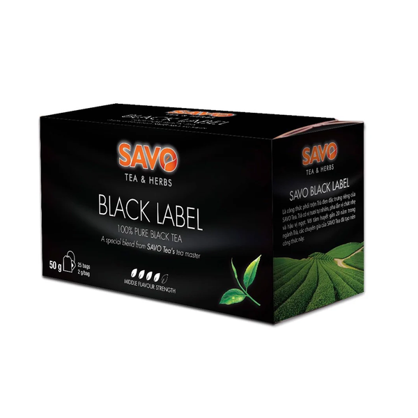 Trà Savo Trà Đen Black Label