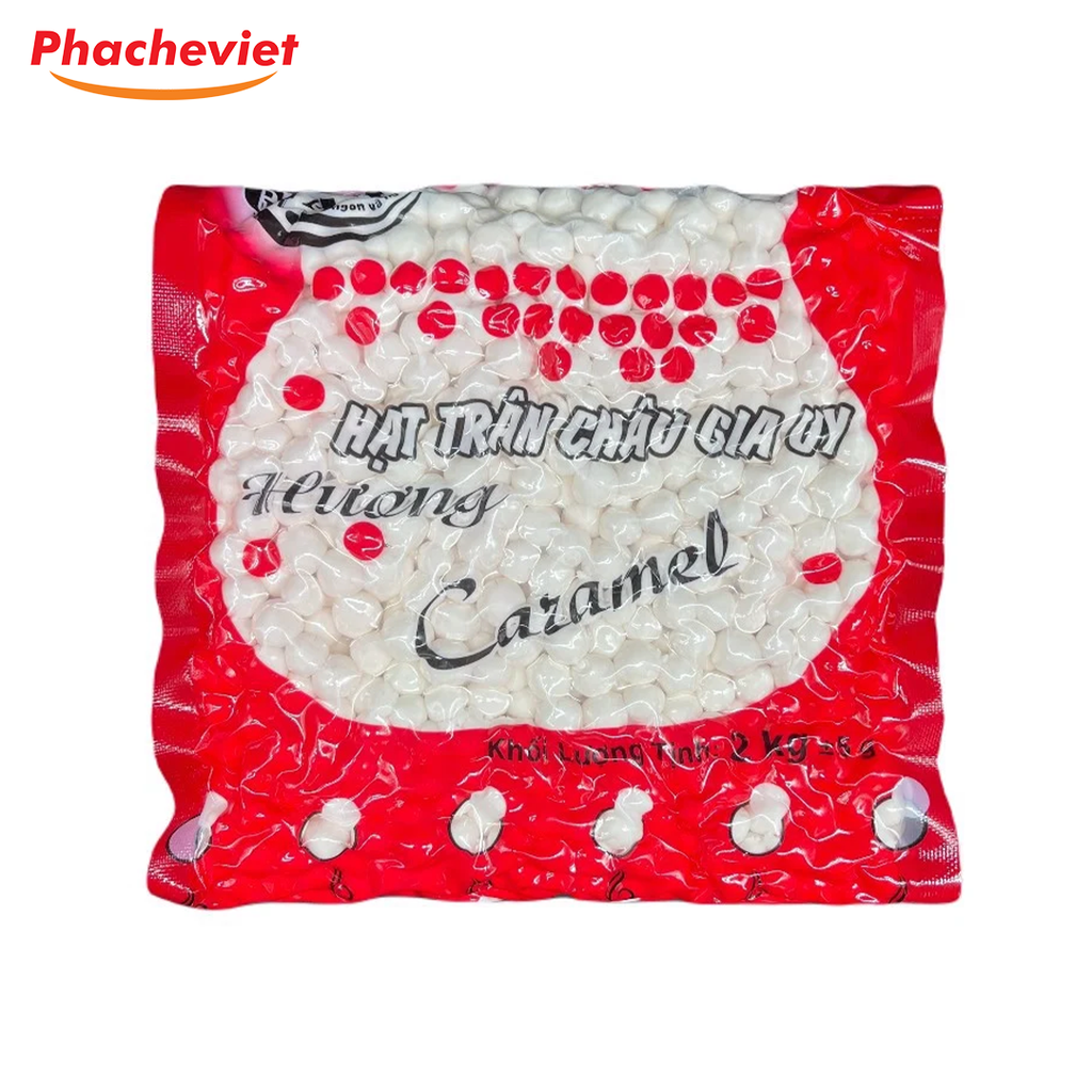 Trân Châu Gia Uy Caramel Trắng 2kg