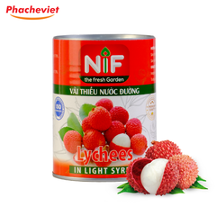 Vải Ngâm Nước Đường NIF 560g