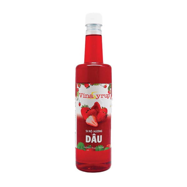 Vina Syrup Dâu 750ml