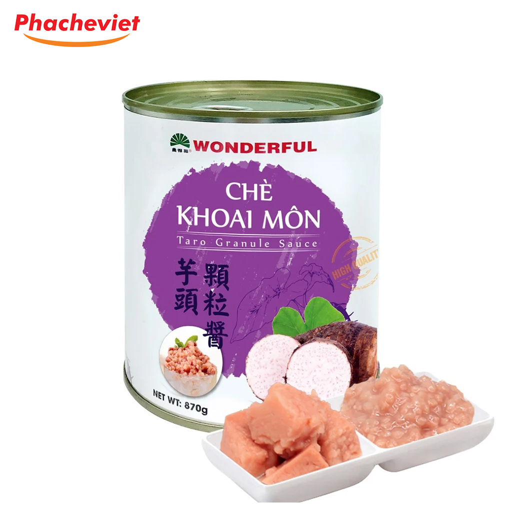 Chè Khoai Môn Wonderful 870GR