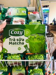 Cozy Trà Sữa Matcha -hộp 306gr (10 gói x 17g)