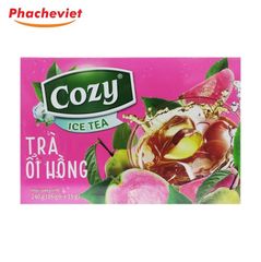 Cozy Ice Tea Ổi hộp 240g (16 gói x 15g)