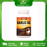  Viên tỏi Garlic Oil 5000mg hỗ trợ tim mạch khỏe mạnh 60v/hủ 