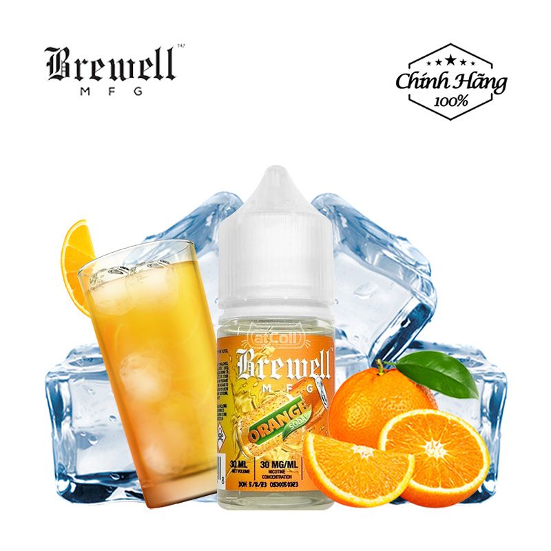 Brewell Orange Soda Salt 30ml Chính Hãng 