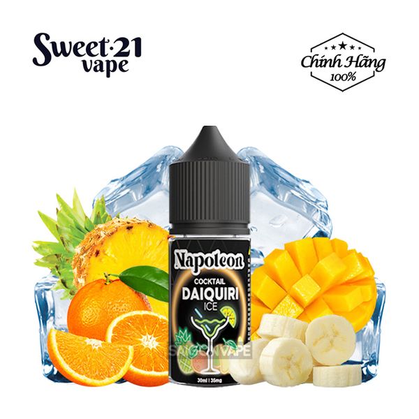 Cocktail Daiquiri Ice Salt 30ml Chính hãng Sài Gòn Vape