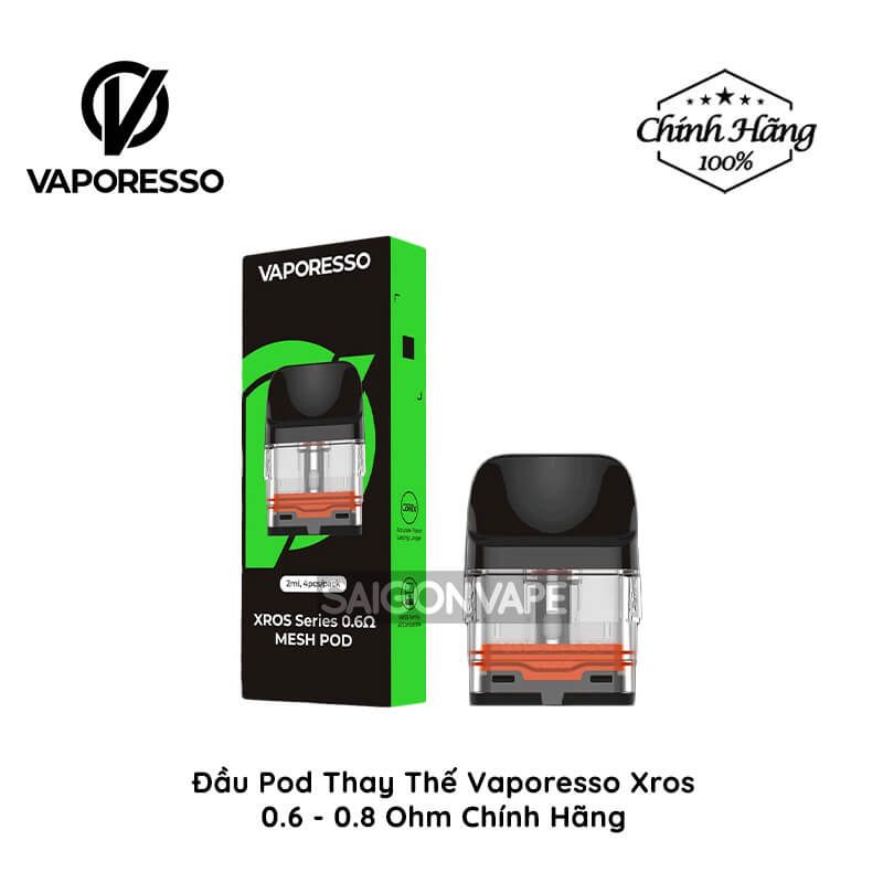  Đầu Pod Thay Thế Xros Vaporesso 2ml Top Fill Chính Hãng 