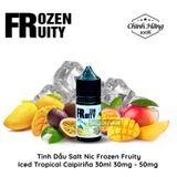  Frozen Fruity Iced Tropical Caipiriña Salt 30ml Tinh Dầu Vape Mỹ Chính Hãng 