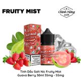  Fruity Mist Guava Berry Salt 30ml Tinh Dầu Vape Chính Hãng 