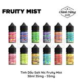  Fruity Mist Straw Nanners Salt 30ml Tinh Dầu Vape Chính Hãng 
