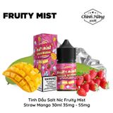  Fruity Mist Straw Mango Salt 30ml Tinh Dầu Vape Chính Hãng 