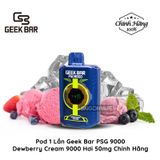  Geek Bar PSG9000 9000 Hơi Dewberry Cream Vape Pod Hút 1 Lần Chính Hãng 