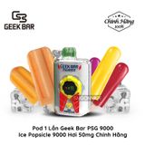  Geek Bar PSG9000 9000 Hơi Ice Popsicle Vape Pod Hút 1 Lần Chính Hãng 
