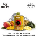  Geek Bar PSG9000 9000 Hơi Mango Pineapple Vape Pod Hút 1 Lần Chính Hãng 