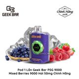  Geek Bar PSG9000 9000 Hơi Mixed Berries Vape Pod Hút 1 Lần Chính Hãng 