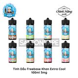  Khan Extra Cool Peach Mango Watermelon Freebase 100ml Tinh Dầu Vape Mỹ Chính Hãng 