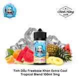  Khan Extra Cool Tropical Blend Freebase 100ml Tinh Dầu Vape Mỹ Chính Hãng 