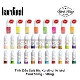  Kristal Orange Peach Tea Salt 15ml Tinh Dầu Vape Malaysia Chính Hãng 