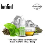  Kristal Green Tea Salt 15ml Tinh Dầu Vape Malaysia Chính Hãng 