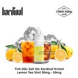  Kristal Lemon Tea Salt 15ml Tinh Dầu Vape Malaysia Chính Hãng 