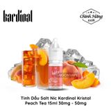  Kristal Peach Tea Salt 15ml Tinh Dầu Vape Malaysia Chính Hãng 