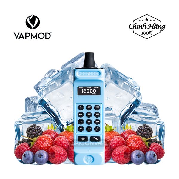 VAPMOD MV12000 Hơi Mixed Berries Chính Hãng Pod Dùng 1 Lần 12000 Hơi