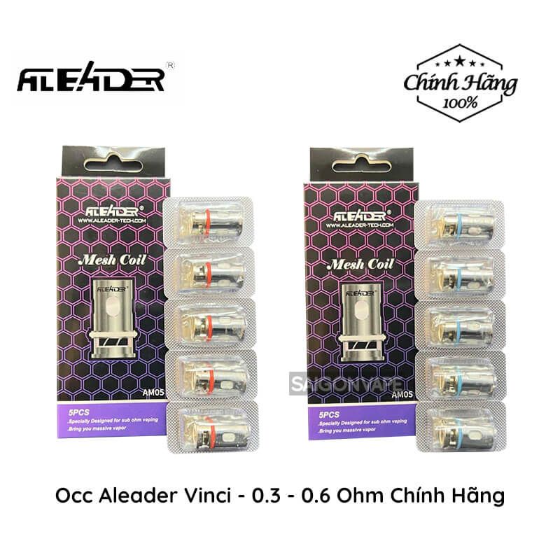  Coil Occ Aleader Vinci 0.3Ohm – 0.6Ohm Chính Hãng 