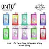  ONTO Obar 12000 Hơi Mixed Berries Vape Pod Hút 1 Lần Chính Hãng 