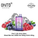  ONTO Obar 12000 Hơi Mixed Berries Vape Pod Hút 1 Lần Chính Hãng 