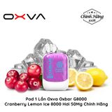  OXBAR G8000 8000 Hơi Cranberry Lemon Ice Vape Pod Hút 1 Lần Chính Hãng 