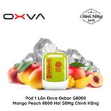  OXBAR G8000 8000 Hơi Mango Peach Vape Pod Hút 1 Lần Chính Hãng 