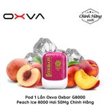 OXBAR G8000 8000 Hơi Peach Ice Vape Pod Hút 1 Lần Chính Hãng 