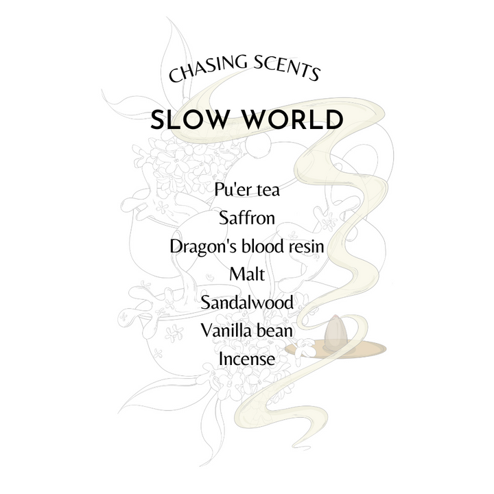 Nước hoa CHASING SCENTS Slow World 30ml