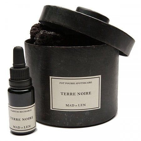 Đá thơm MAD ET LEN Lava Rock 8x5cm (Terre Noire) + tinh dầu 15ml