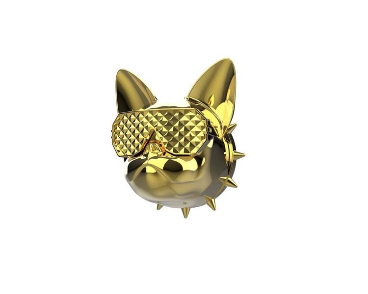 GAZE G.DOG Car Air Freshener - Clean Cotton (Chrome Gold)