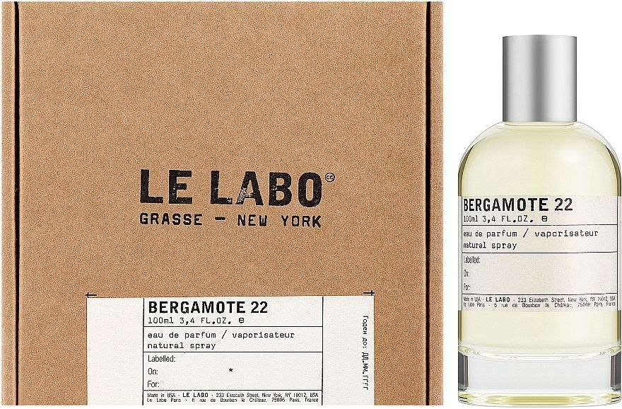 Nước hoa Le Labo Bergamote 22 50ml