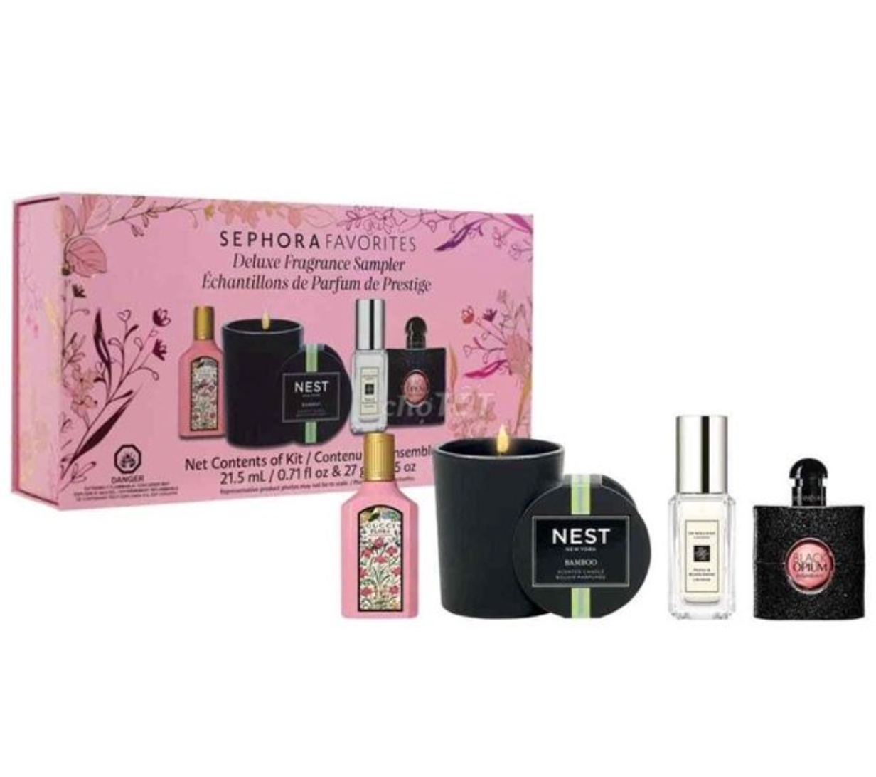 Set Sephora Favorites ( Nước hoa + Nến )