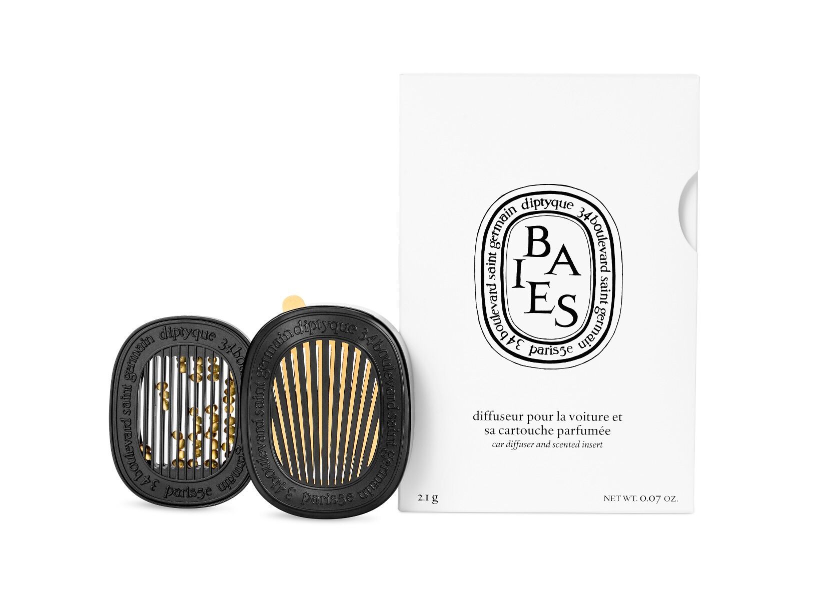 Set car diffuser Diptyque Baies 2.1g