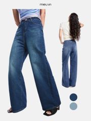 Quần Jeans Ống Rộng - KAU16