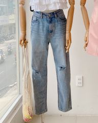 Quần jeans boyfriend rách - JN15