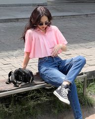 Quần jeans boyfriend rách - JN15