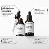 Serum giảm mụn & làm dịu da Calm 10ml