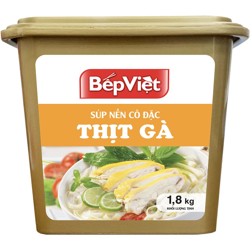 Súp nền thịt gà 1,8kg