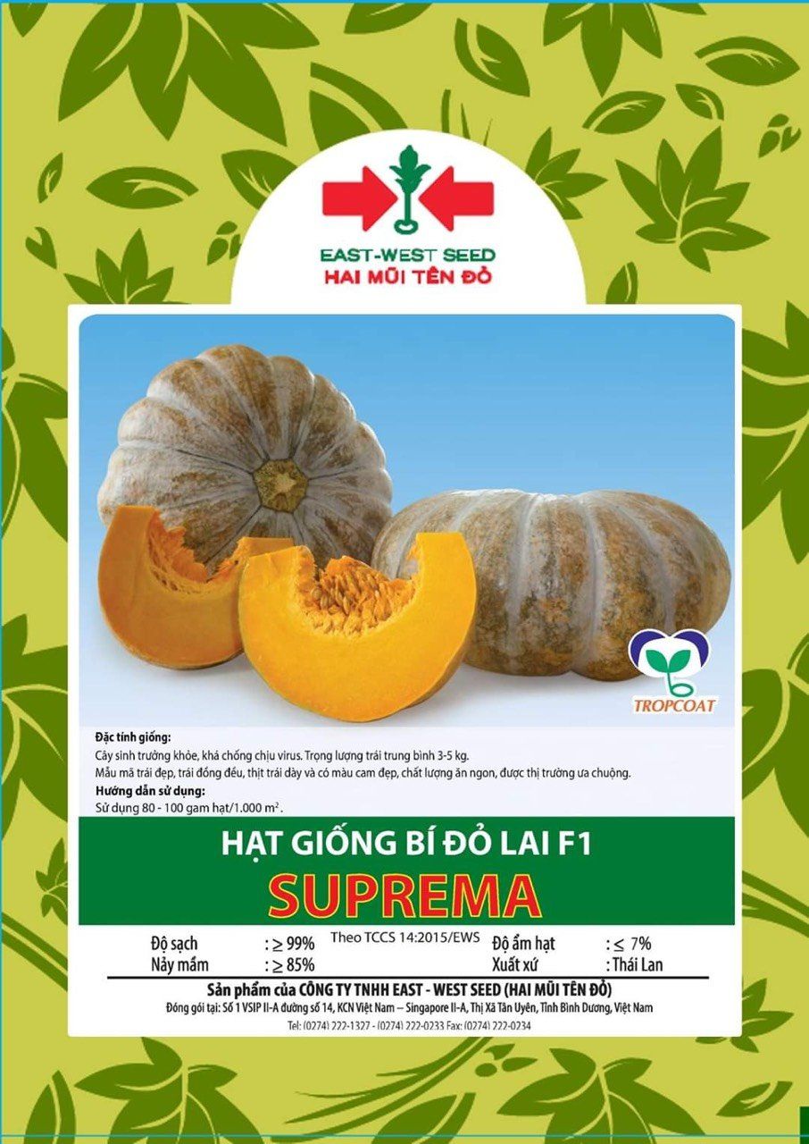 Superma - Bí đỏ bánh xe lai F1 (20g)