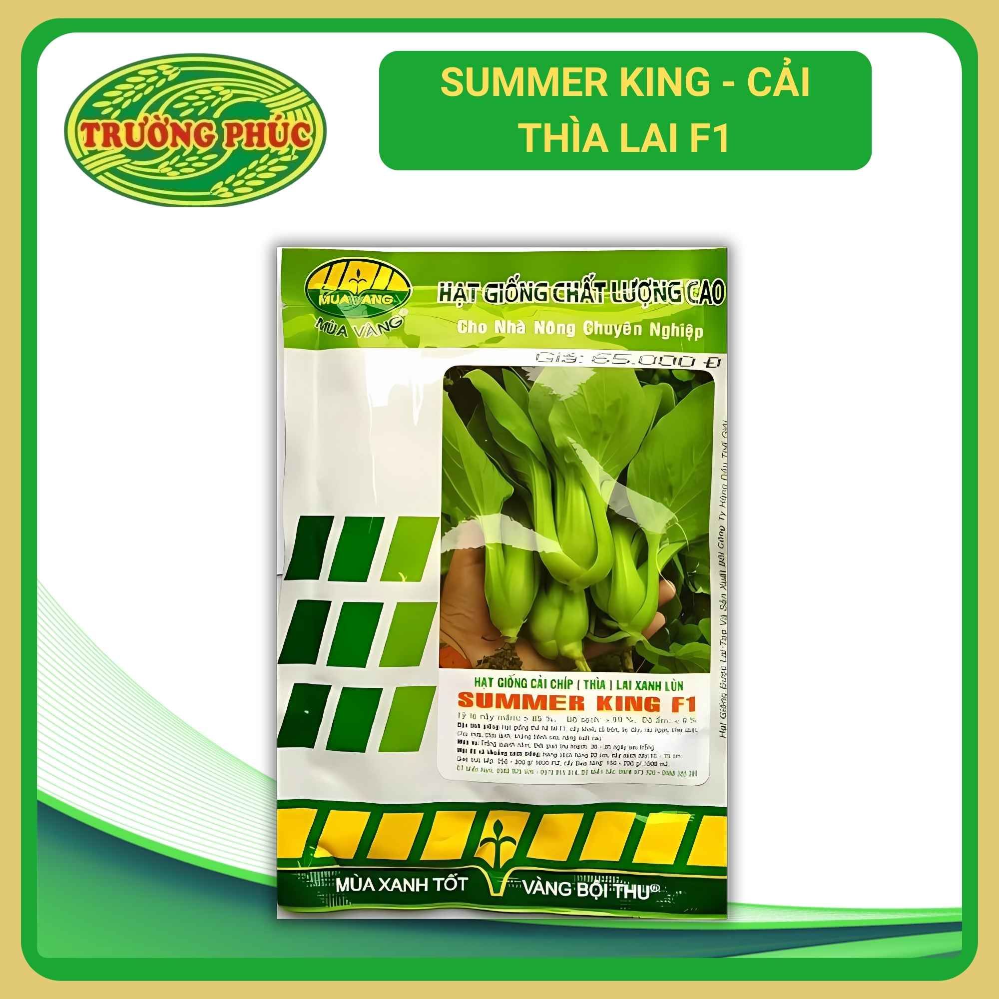 Summer King - Cải thìa (cải chíp) lai F1 (100g)