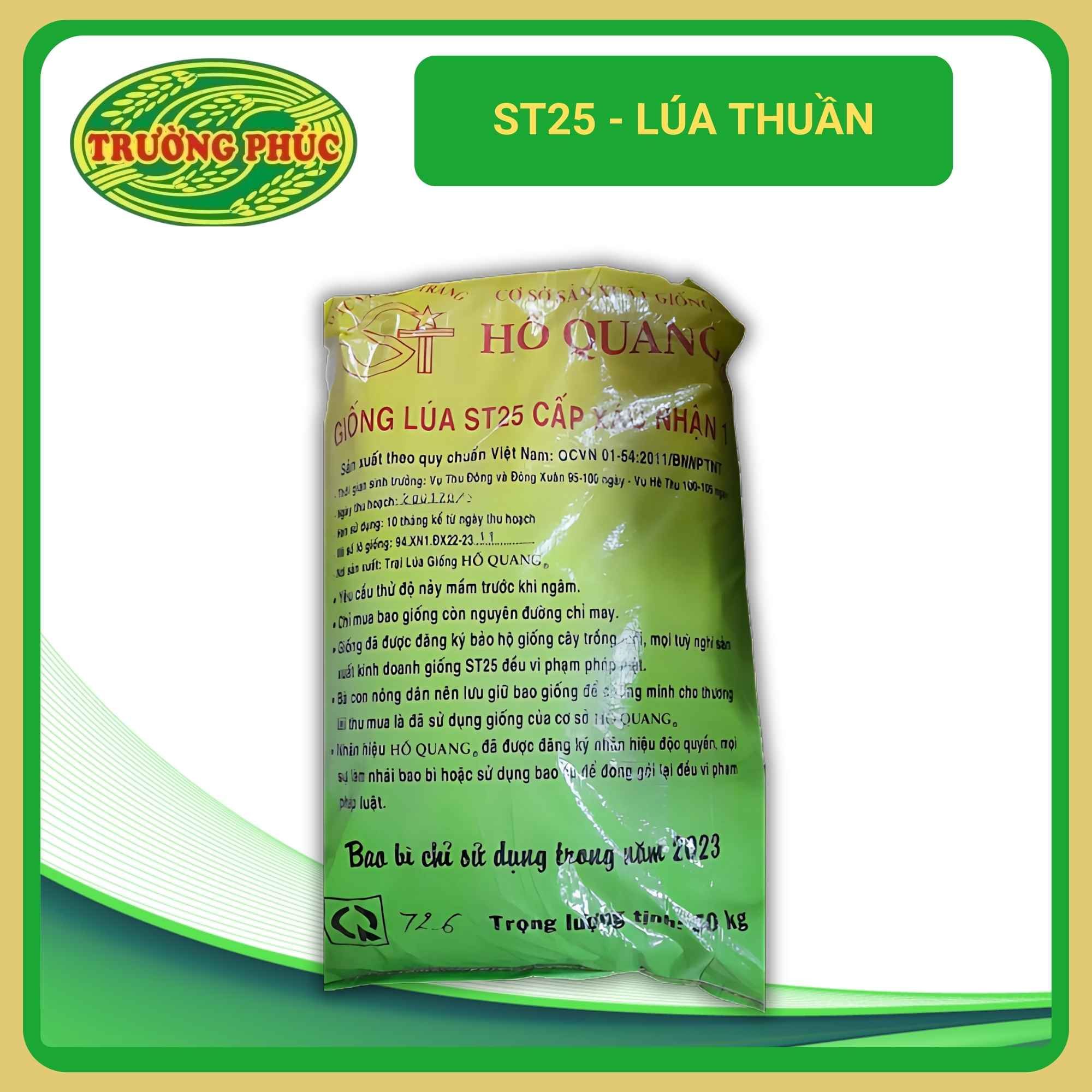 ST25 - Lúa thuần (1 kg)